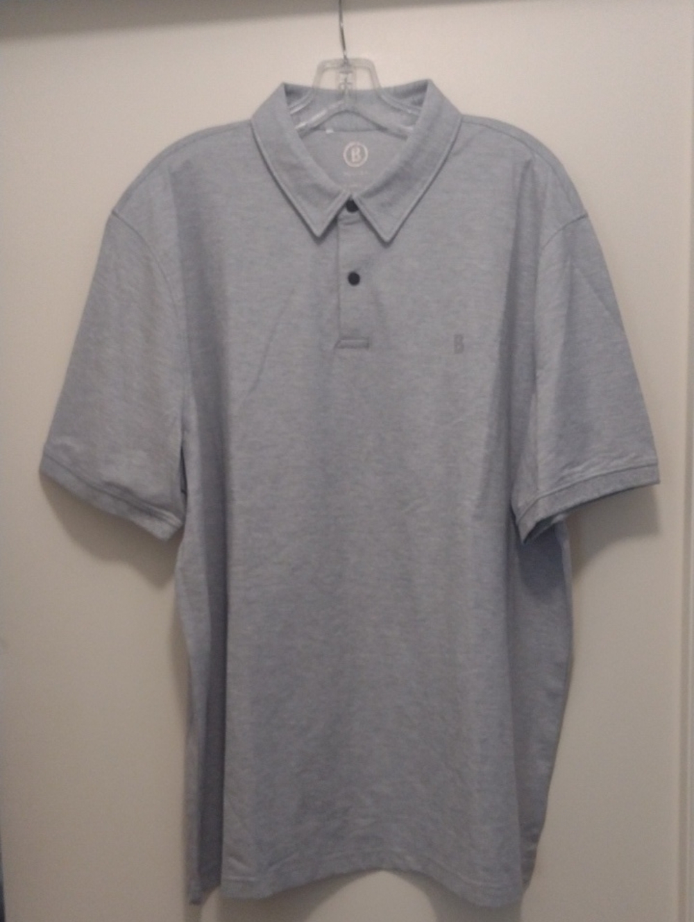 Bogner Men's Light Gray Polo (J1102)